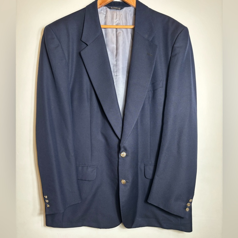 RARE Vintage 1993 Burberry Prestige Collection Prorsum Suit Jacket 48L Italy